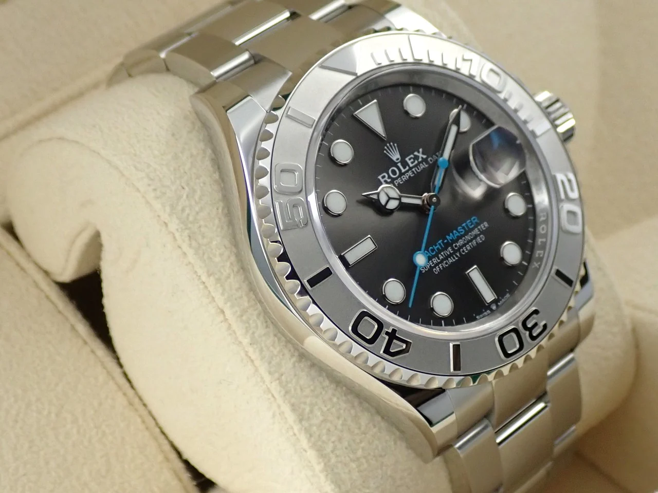 ロレックス ヨットマスター40 Ref.126622 ステンレススチール/プラチナ スレート文字盤 - Image 5