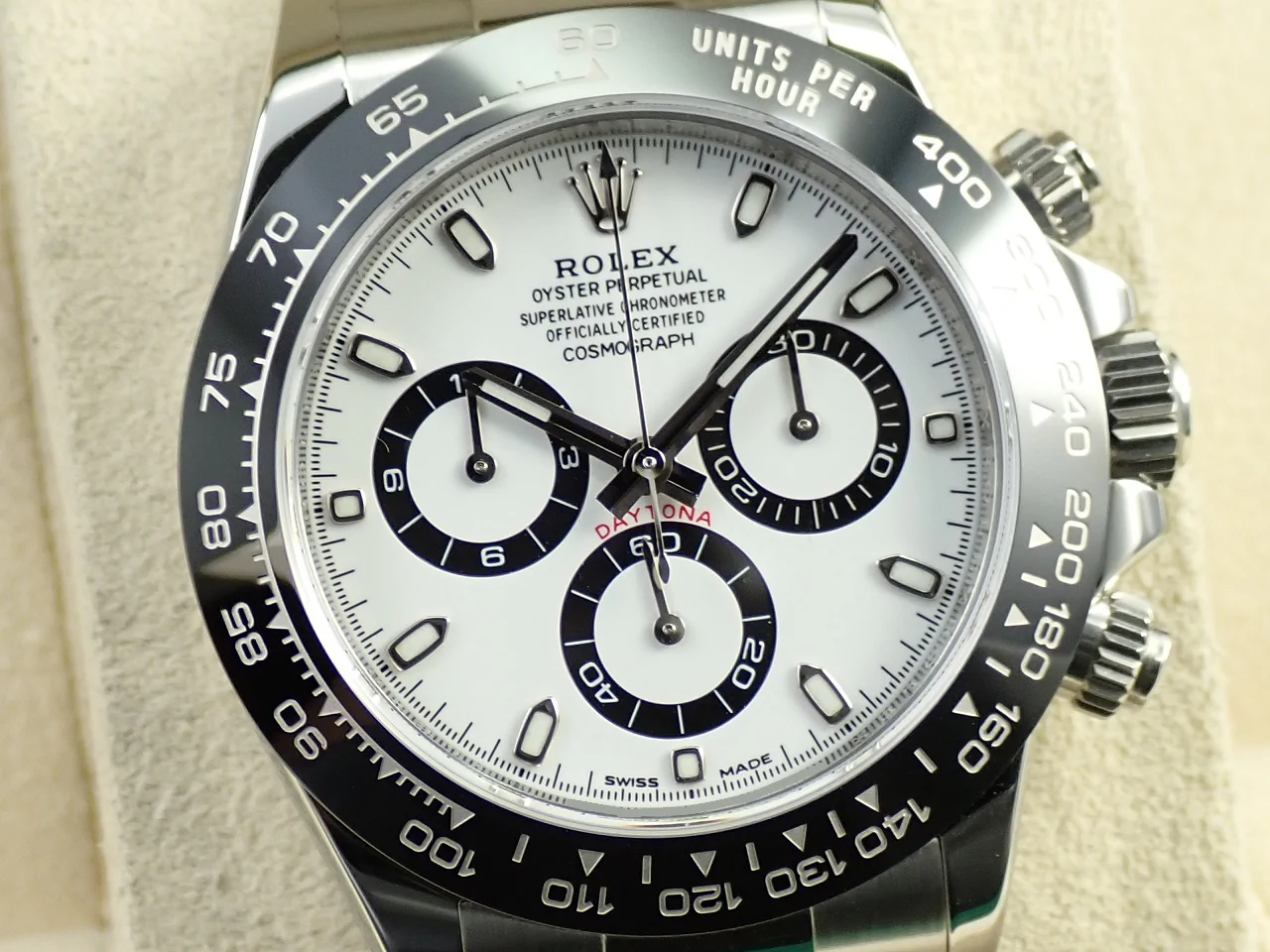 ロレックス デイトナ Ref.116500LN ステンレススチール ホワイト文字盤 - Image 3