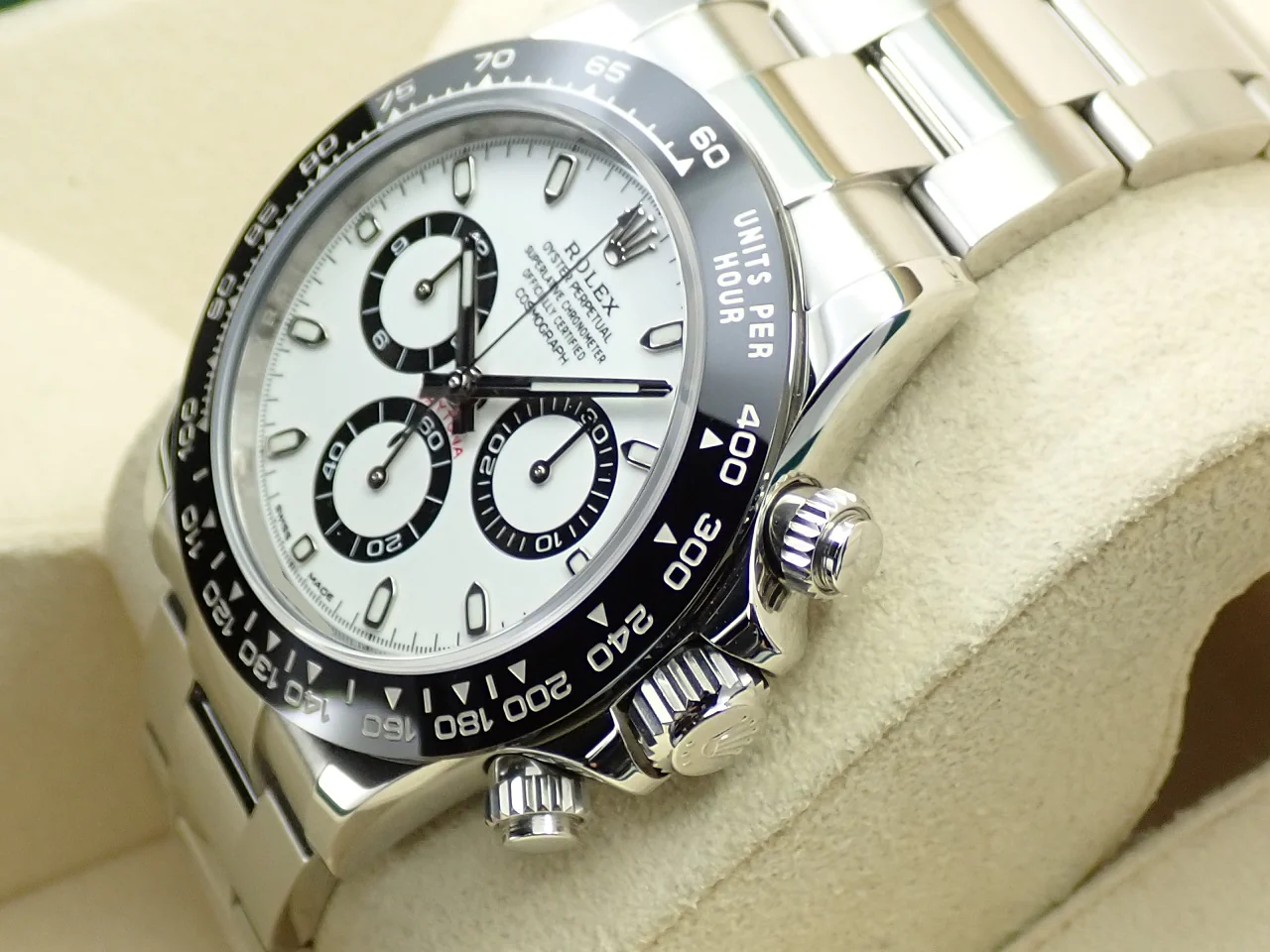 ロレックス デイトナ Ref.116500LN ステンレススチール ホワイト文字盤 - Image 4