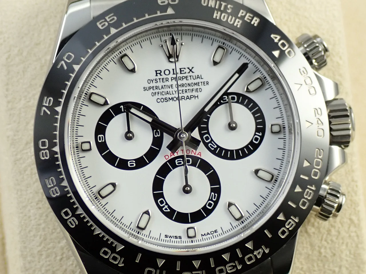 ロレックス デイトナ Ref.116500LN ステンレススチール ホワイト文字盤 - Image 3