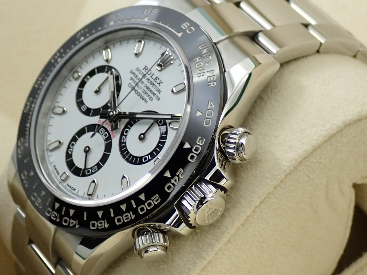 ロレックス デイトナ Ref.116500LN ステンレススチール ホワイト文字盤 - Image 4