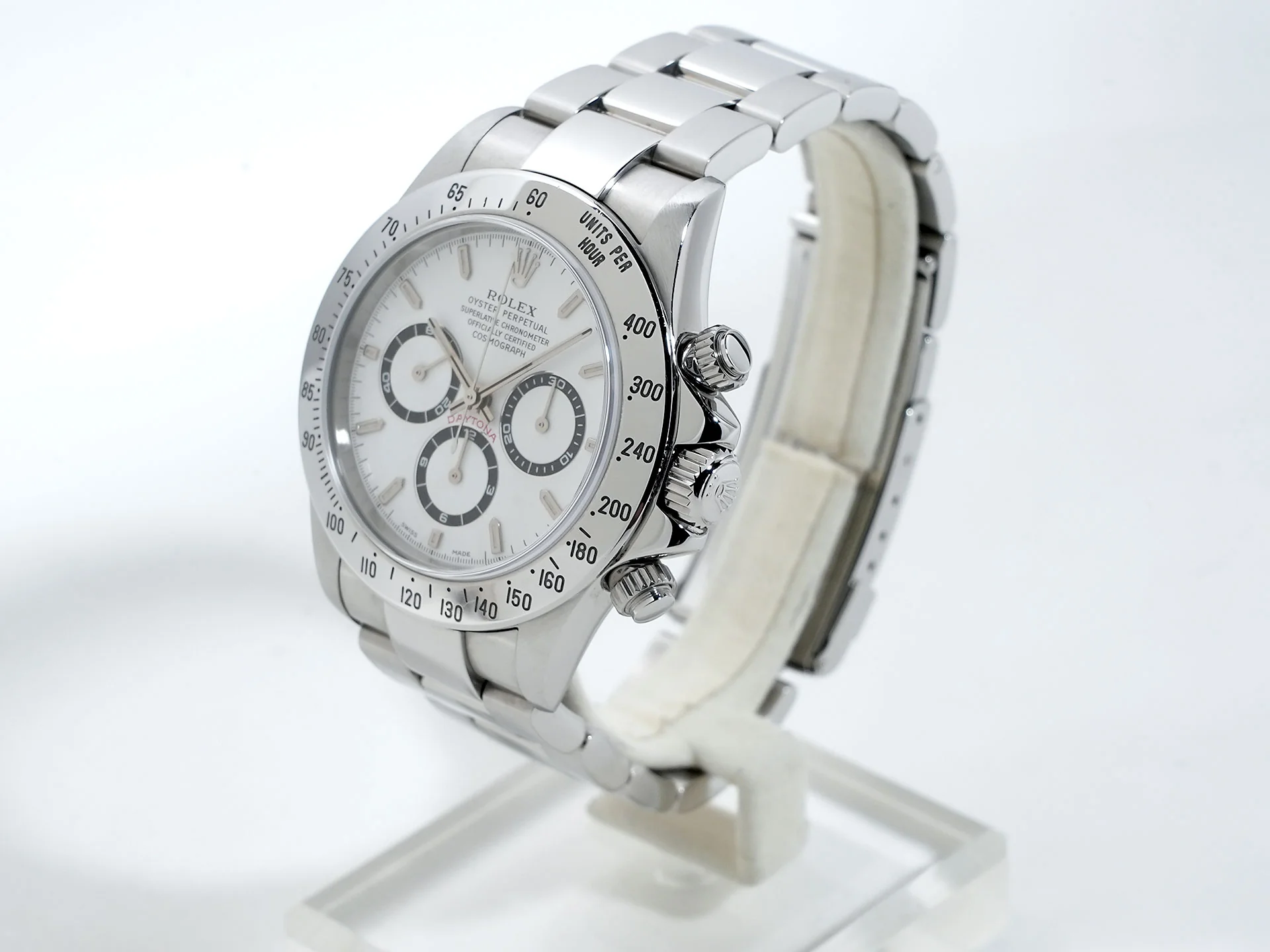 ロレックス デイトナ エルプリメロ Ref.16520 ステンレススチール ホワイト文字盤 中古 tfnkzdz9 - Image 4