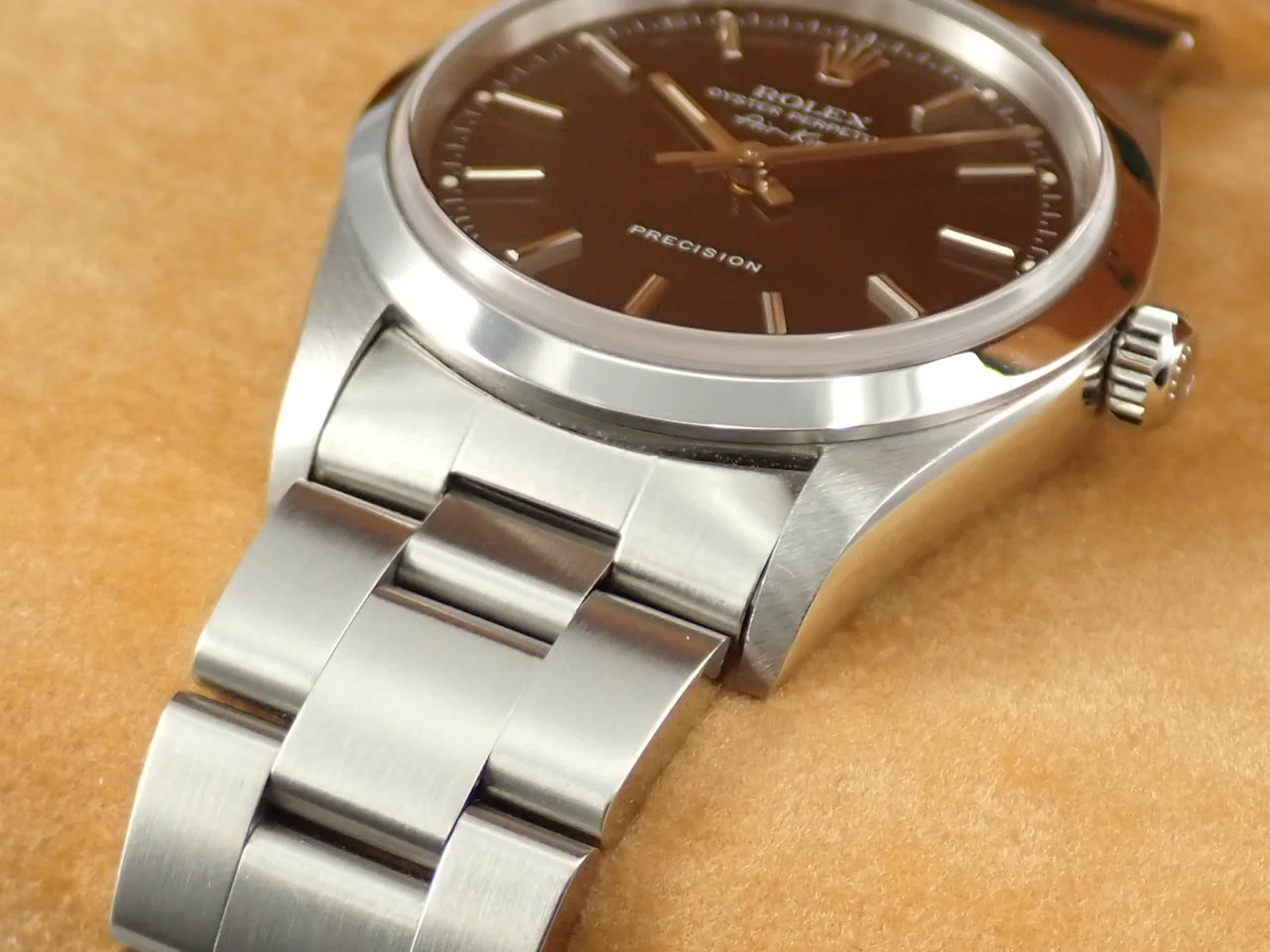 ロレックス エアキング Ref.14000 ステンレススチール ブラック文字盤 - Image 6