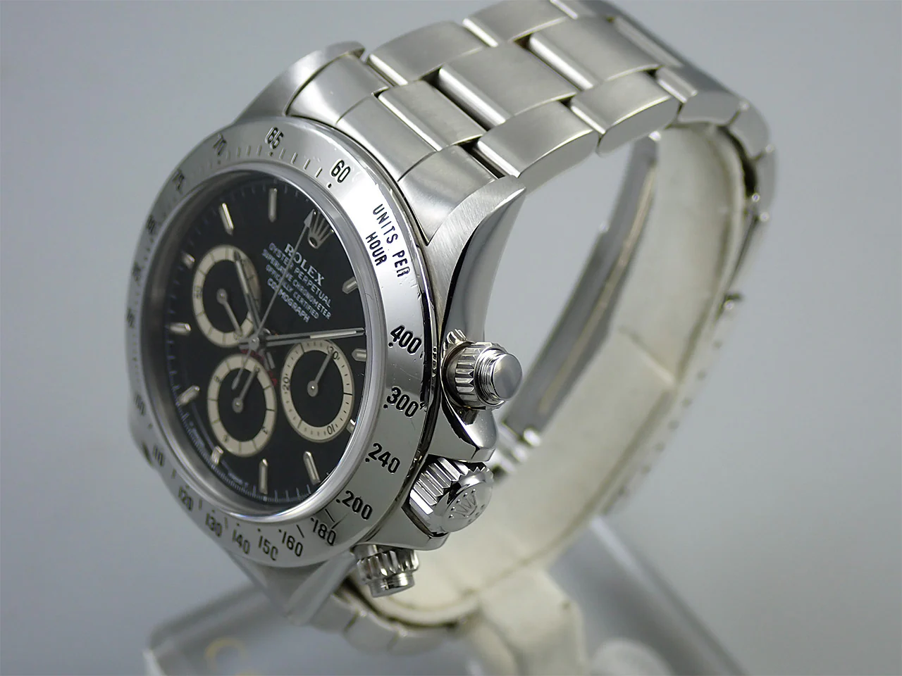 ロレックス デイトナ エルプリメロ Ref.16520 ステンレススチール ブラック文字盤 - Image 4