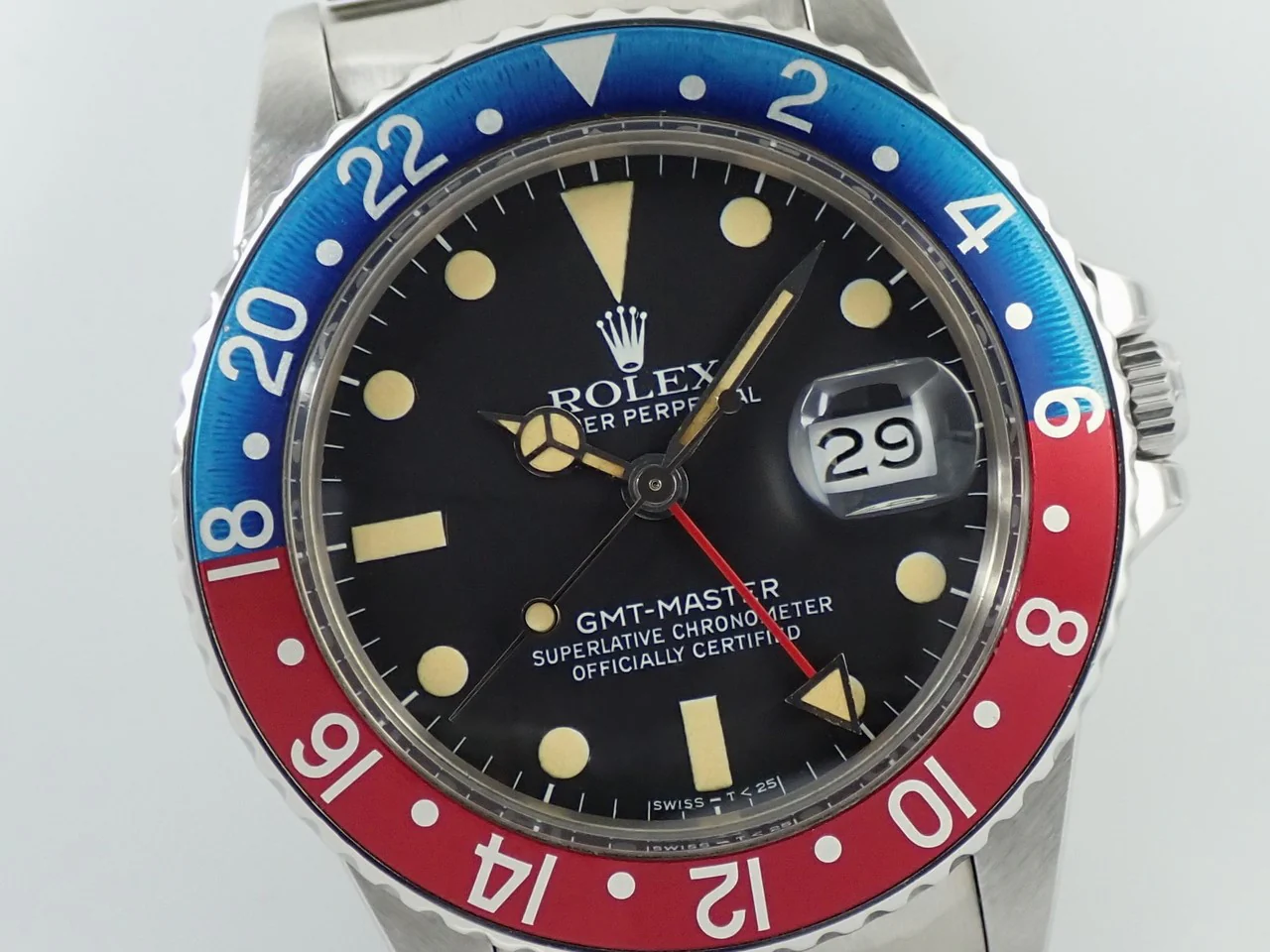 ロレックス GMTマスター Ref.16750 ステンレススチール ブラック文字盤 中古 YA08A2JJ - Image 3