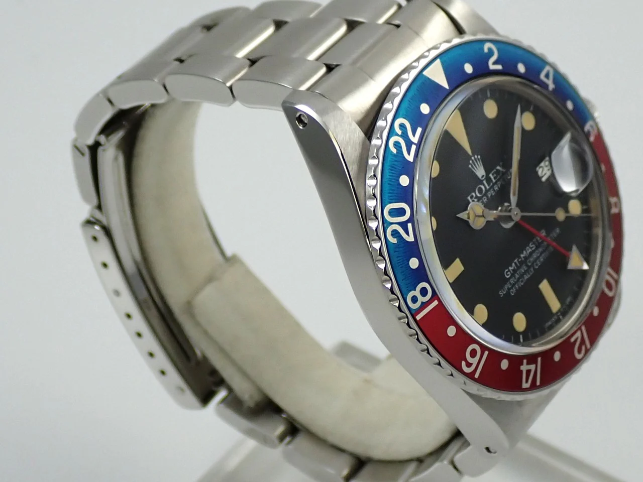 ロレックス GMTマスター Ref.16750 ステンレススチール ブラック文字盤 中古 YA08A2JJ - Image 5